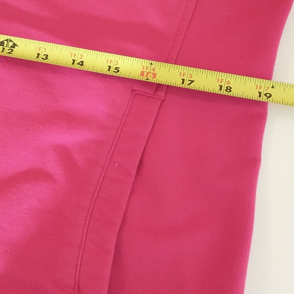 Lauren Ralph Lauren Athletic Jacket Wmn's Sz L Pink Full Zip Long Sleeve Pockets - Picture 8 of 10